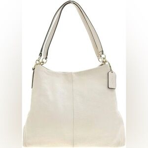 Coach Phoebe White Leather Women's Bag